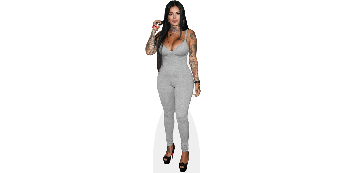 Katherine Flores (Grey Outfit) Cardboard Cutout - Celebrity Cutouts