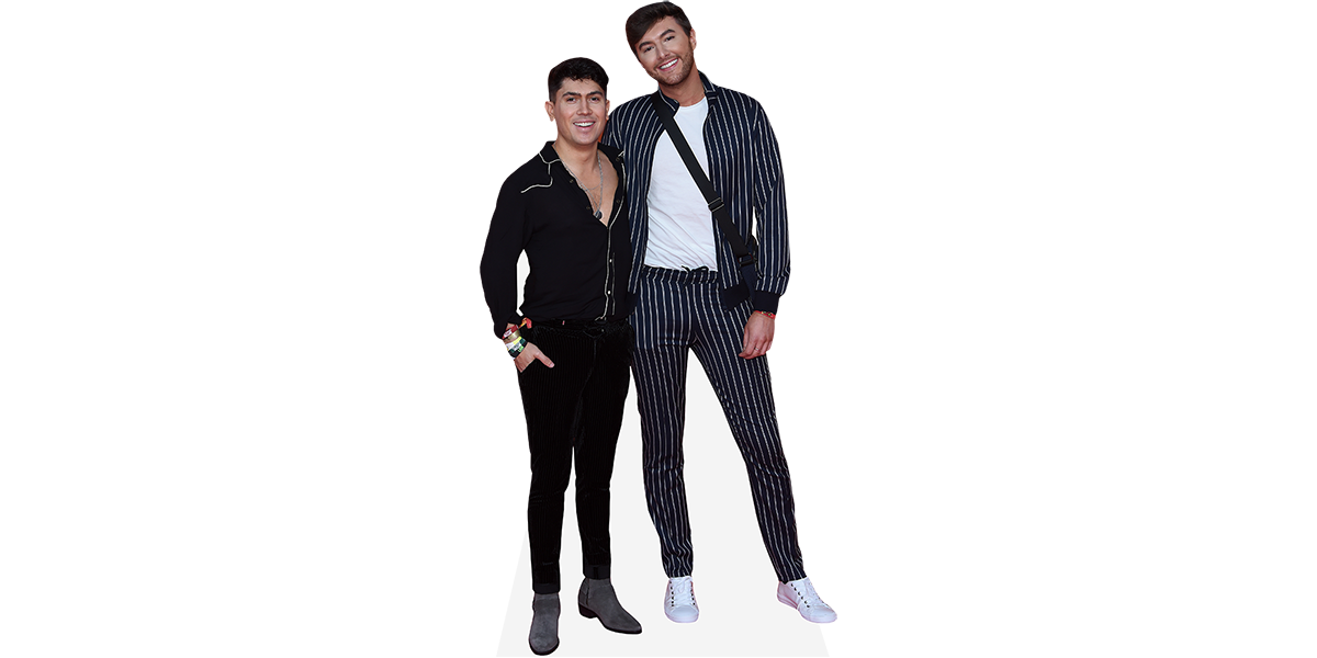 Featured image for “Luke Franks And Mark Ferris (Duo) Mini Celebrity Cutout”