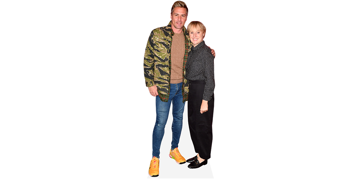 Featured image for “Matt Evers And Sally Dynevor (Duo) Mini Celebrity Cutout”