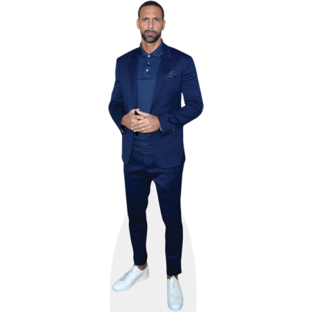 Featured image for “Rio Ferdinand (Blue Suit) Cardboard Cutout”