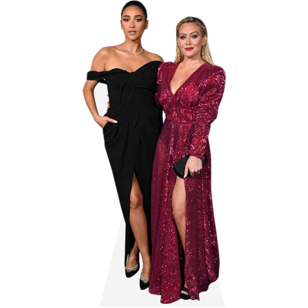 Featured image for “Shay Mitchell And Hilary Duff (Duo) Mini Celebrity Cutout”