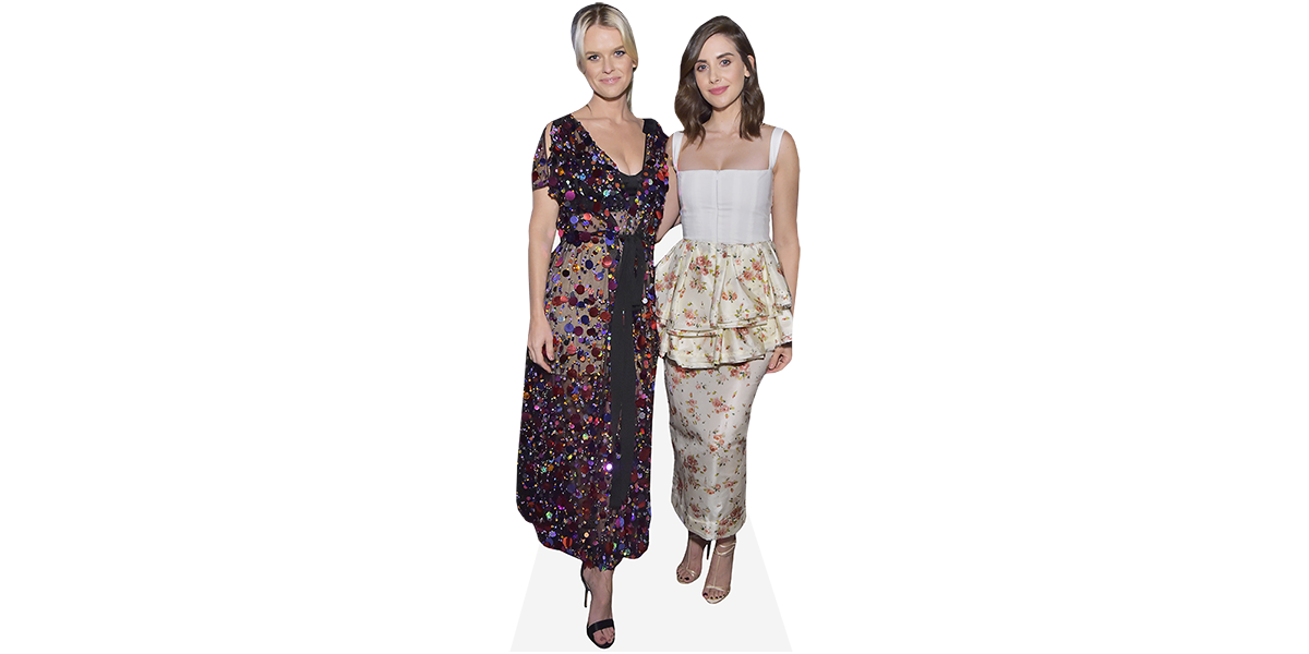 Featured image for “Alice Eve And Alison Brie (Duo 1) Mini Celebrity Cutout”