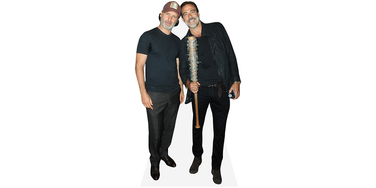 Featured image for “Andrew Lincoln  And Jeffrey Dean Morgan (Duo) Mini Celebrity Cutout”