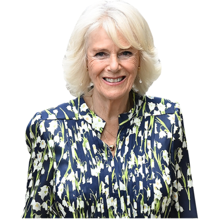 Featured image for “Camilla Bowles (Floral) Half Body Buddy Cutout”