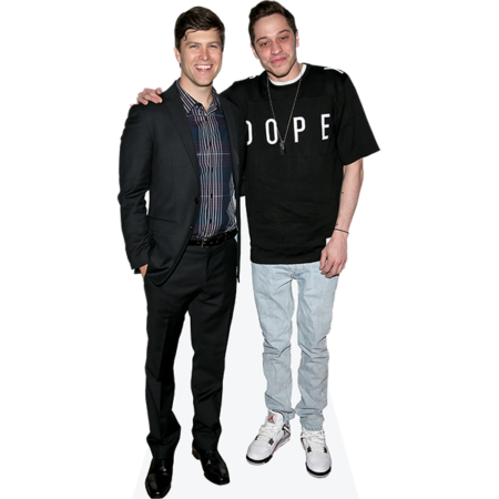 Featured image for “Colin Jost And Pete Davidson (Duo 1) Mini Celebrity Cutout”