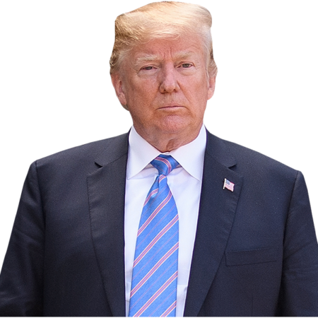 Featured image for “Donald Trump (Tie) Half Body Buddy Cutout”
