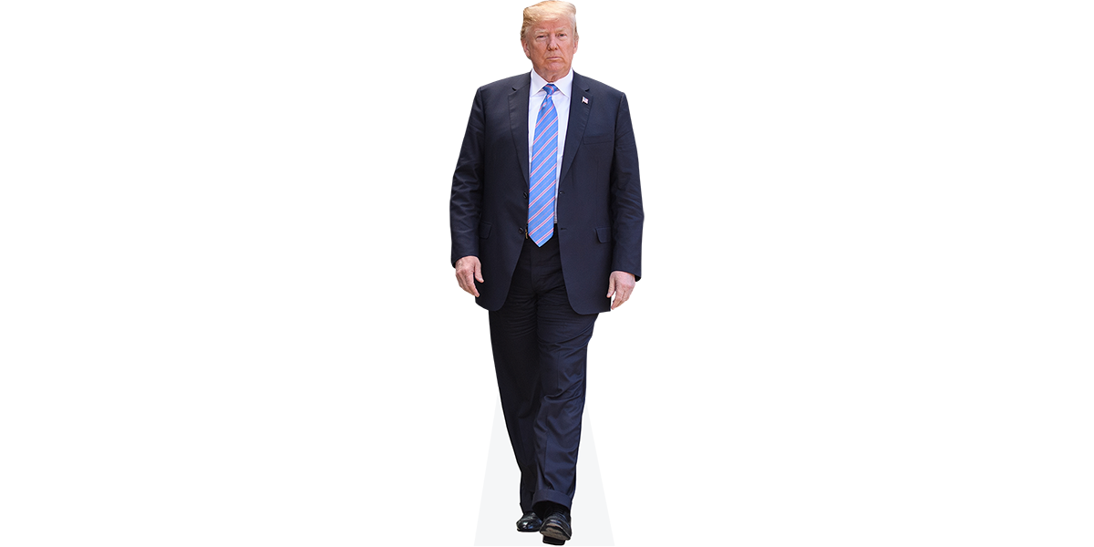 mini size Standee. Donald Trump Cardboard Cutout 