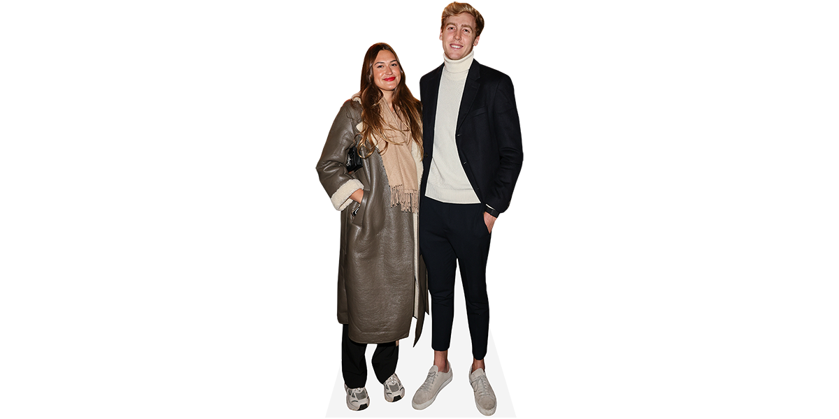 Featured image for “Eleanor Butler And Josh Pieters (Duo) Mini Celebrity Cutout”