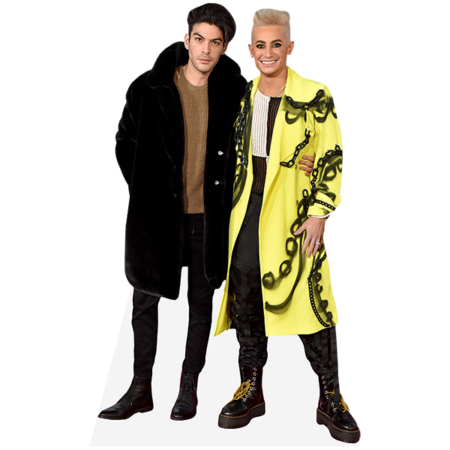 Featured image for “Hale Leon And Frankie Grande (Duo) Mini Celebrity Cutout”
