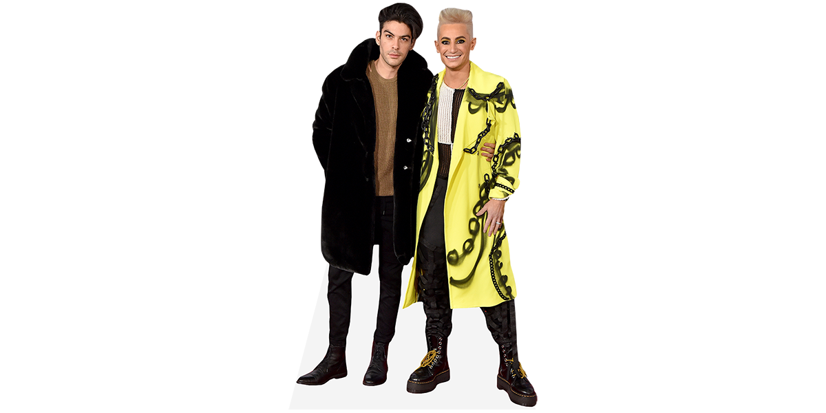 Featured image for “Hale Leon And Frankie Grande (Duo) Mini Celebrity Cutout”