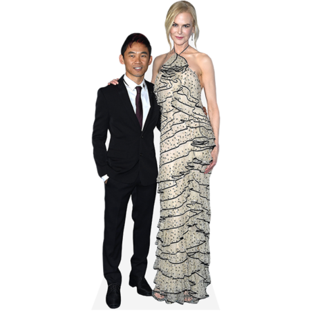 Featured image for “James Wan And Nicole Kidman (Duo) Mini Celebrity Cutout”