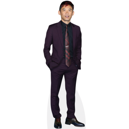 Featured image for “James Wan (Purple Suit) Cardboard Cutout”