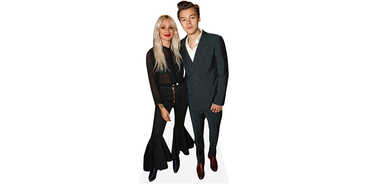 Featured image for “Lou Teasdale And Harry Styles (Duo) Mini Celebrity Cutout”