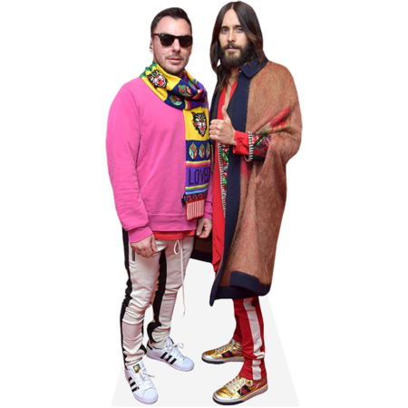 Featured image for “Shannon Leto And Jared Leto (Duo) Mini Celebrity Cutout”