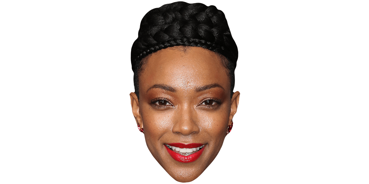Sonequa Martin-Green (Red Lipstick) Celebrity Mask