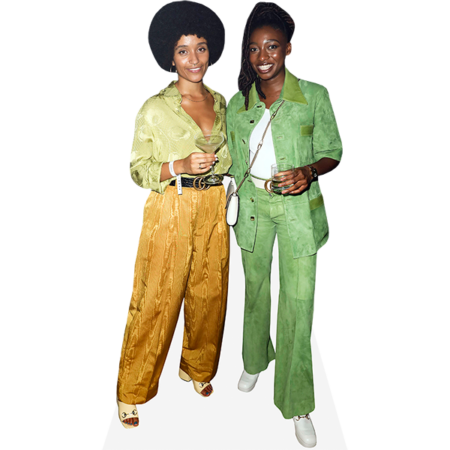 Featured image for “Zakia Sewell And Simbiatu Ajikawo (Duo 1) Mini Celebrity Cutout”