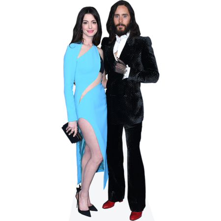 Featured image for “Anne Hathaway And Jared Leto (Duo 1) Mini Celebrity Cutout”