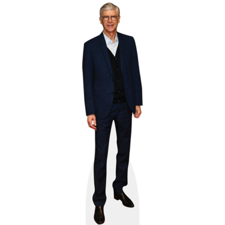 Featured image for “Arsène Wenger (Blue Suit) Cardboard Cutout”