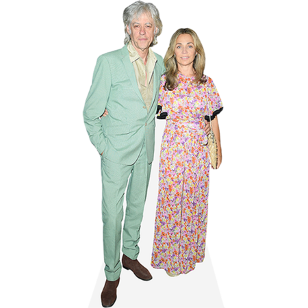 Featured image for “Bob Geldof And Jeanne Marine (Duo 1) Mini Celebrity Cutout”