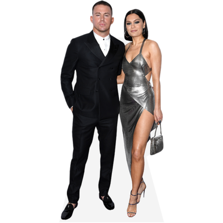 Featured image for “Channing Tatum And Jessica Cornish (Duo 1) Mini Celebrity Cutout”