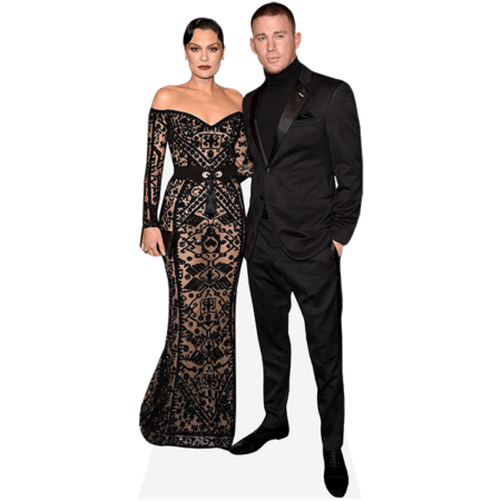 Featured image for “Channing Tatum And Jessica Cornish (Duo 2) Mini Celebrity Cutout”