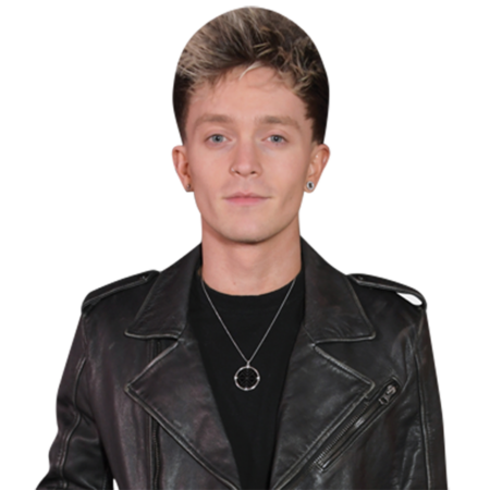 Featured image for “Connor Ball (Black Jacket) Half Body Buddy Cutout”