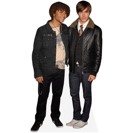 Featured image for “Corbin Bleu And Zac Efron (Duo) Mini Celebrity Cutout”