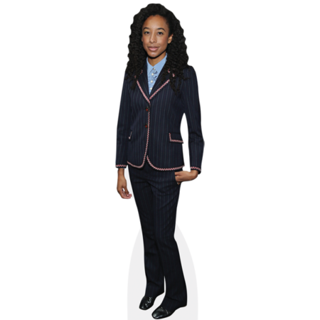Featured image for “Corinne Bailey Rae (Blue Suit) Cardboard Cutout”