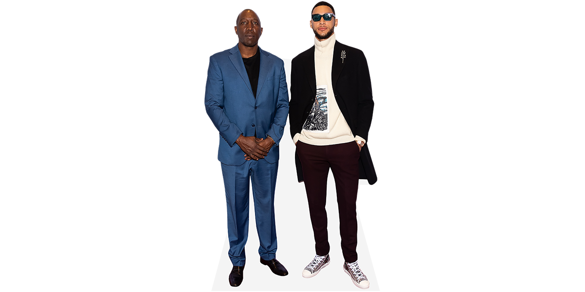 Featured image for “Dave Simmons And Ben Simmons (Duo) Mini Celebrity Cutout”
