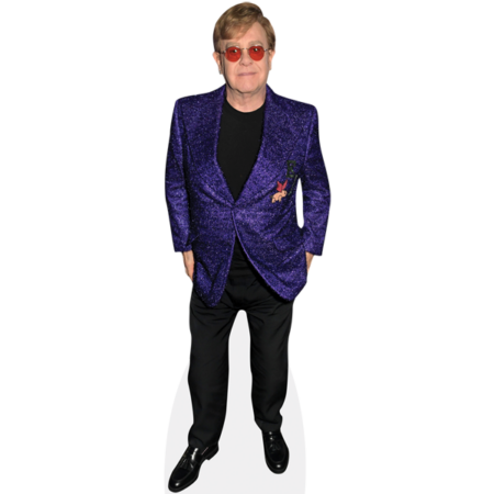 Featured image for “Elton John (Purple Blazer) Cardboard Cutout”