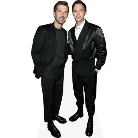 Featured image for “Gwilym Lee And Nicholas Hoult (Duo 1) Mini Celebrity Cutout”