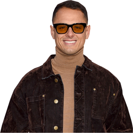 Featured image for “Javier Hernández (Brown Jacket) Half Body Buddy Cutout”