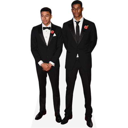 Featured image for “Jesse Lingard And Marcus Rashford (Duo) Mini Celebrity Cutout”