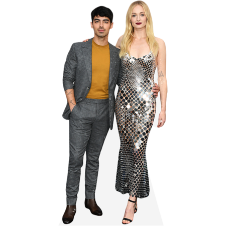 Featured image for “Joe Jonas And Sophie Turner (Duo 3) Mini Celebrity Cutout”