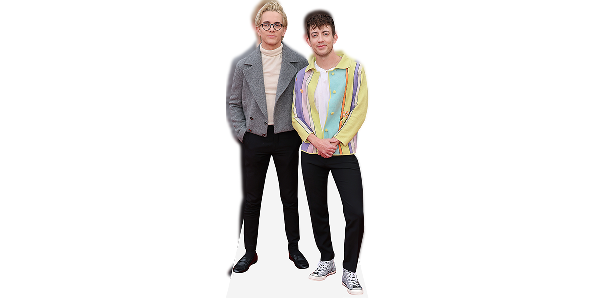 Featured image for “Austin P. McKenzie And Kevin McHale (Duo 2) Mini Celebrity Cutout”