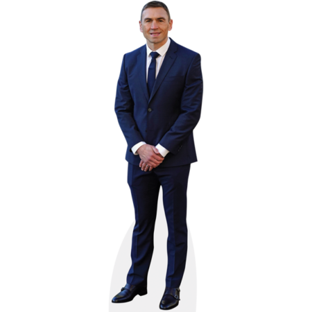 Featured image for “Kevin Sinfield (Suit) Cardboard Cutout”