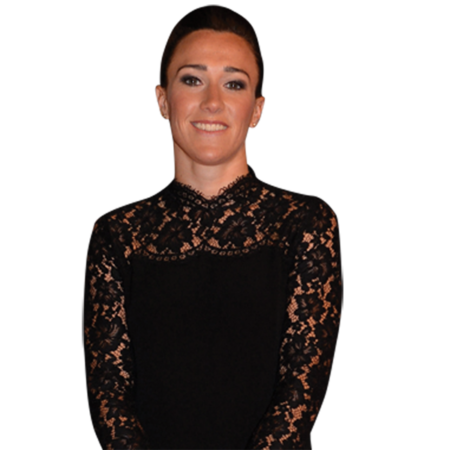 Featured image for “Lucy Bronze (Black Dress) Half Body Buddy Cutout”