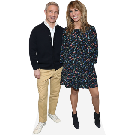 Featured image for “Martin Freeman And Daisy Haggard (Duo 1) Mini Celebrity Cutout”
