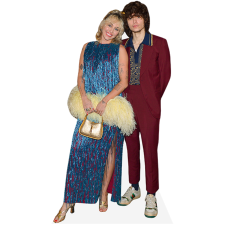 Featured image for “Miley Cyrus And Maxx Morando (Duo 1) Mini Celebrity Cutout”