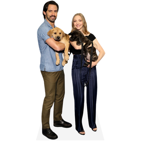 Featured image for “Milo Ventimiglia And Amanda Seyfried (Duo 2) Mini Celebrity Cutout”