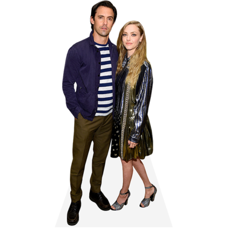 Featured image for “Milo Ventimiglia And Amanda Seyfried (Duo 3) Mini Celebrity Cutout”