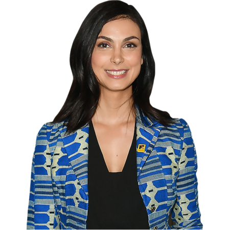 Featured image for “Morena Baccarin (Blue Jacket) Half Body Buddy Cutout”