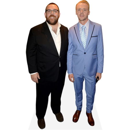 Featured image for “Nick Frost And Simon Pegg (Duo) Mini Celebrity Cutout”