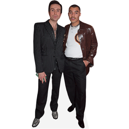 Featured image for “Nick Grimshaw and Meshach Henry (Duo 2) Mini Celebrity Cutout”
