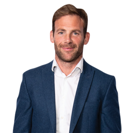 Featured image for “Rob Vickerman (Suit) Half Body Buddy Cutout”