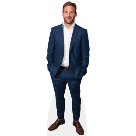 Featured image for “Rob Vickerman (Suit) Cardboard Cutout”