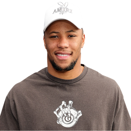Featured image for “Saquon Barkley (Casual) Half Body Buddy Cutout”