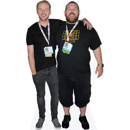 Featured image for “Nick Frost And Simon Pegg (Duo 2) Mini Celebrity Cutout”
