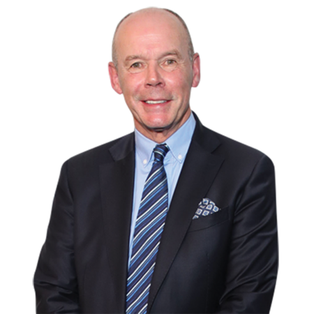 Featured image for “Sir Clive Woodward (Suit) Half Body Buddy Cutout”