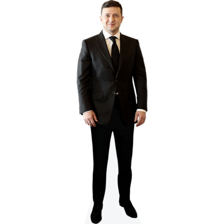 Featured image for “Volodymyr Zelenskyy (Suit) Cardboard Cutout”